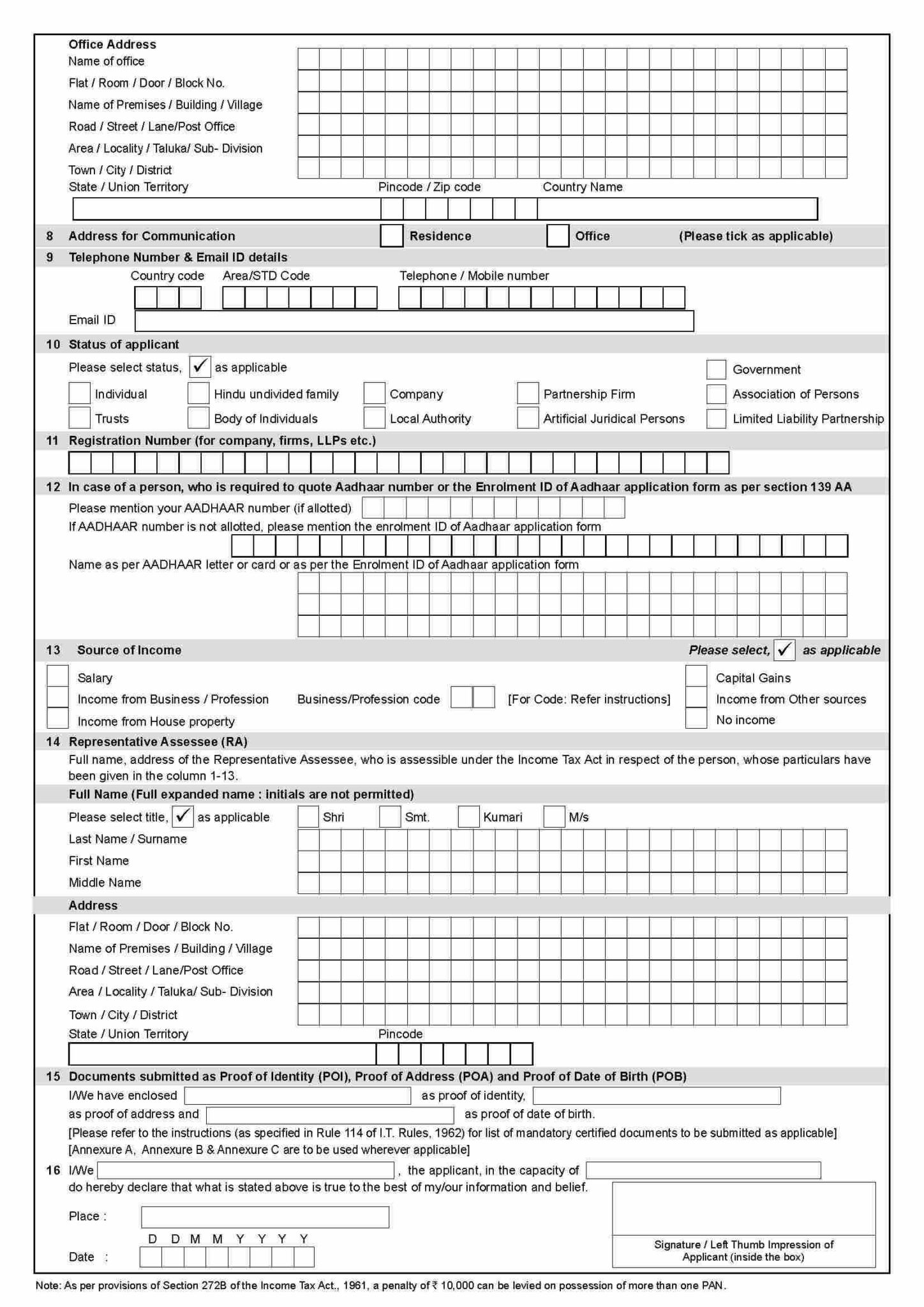 new-pan-card-form-download